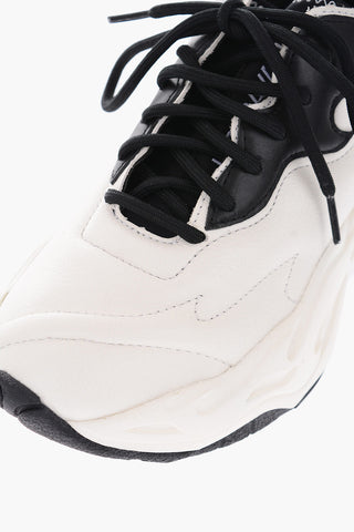 P1THON leather sneakers