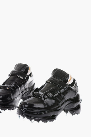 MM22 slip on in pelle effetto vintage