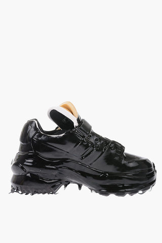 MM22 slip on in pelle effetto vintage