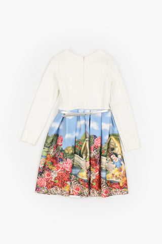 Vestito Svasato con Cintura