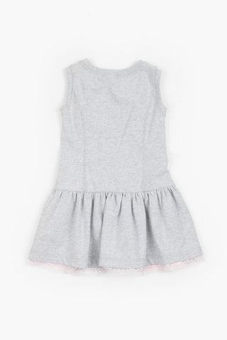 Embroidered Sweat Dress