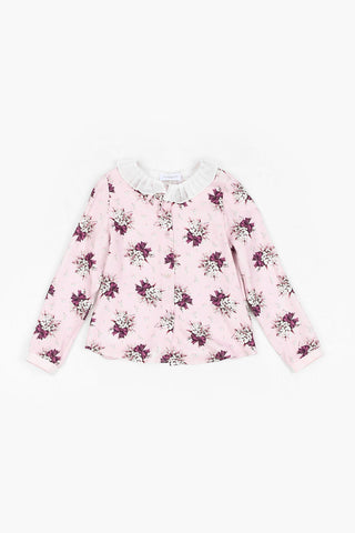Floral Printed Bluse