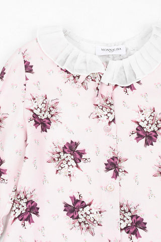 Floral Printed Bluse