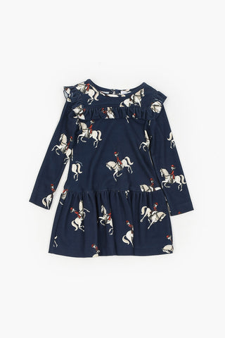 Printed Flared Dress
