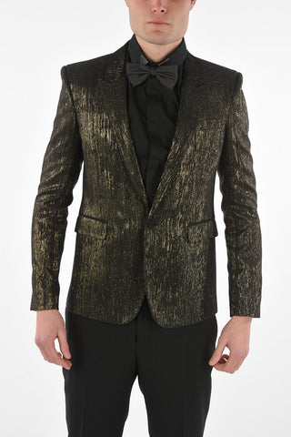 Blazer Smoking in Lurex