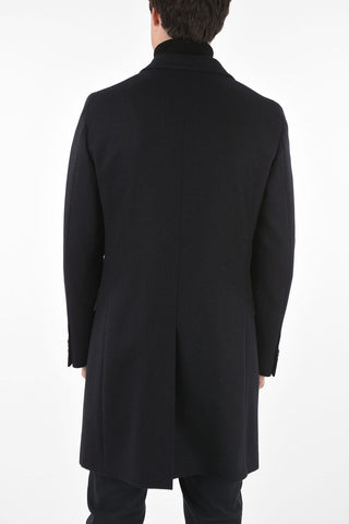 CC COLLECTION Cashmere and Virgin Wool Chesterfield Coat