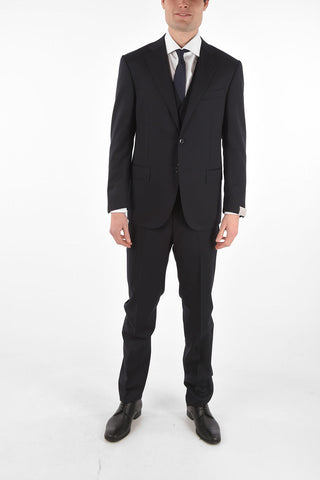 Virgin Wool Single Breasted LEADER Suit