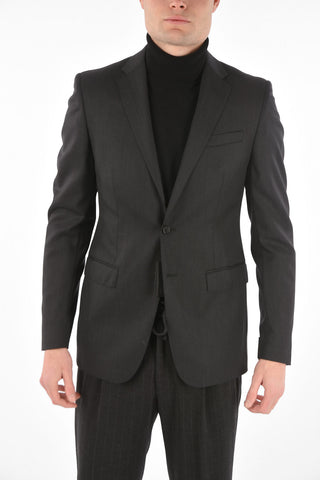 TREND Virgin Wool SPORTIVE 70 Single Breasted Blazer