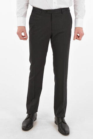 Virgin Wool Herringbone LEADER Suit