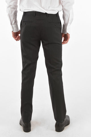 Virgin Wool Herringbone LEADER Suit
