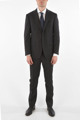 Virgin Wool Single Breasted LEADER Suit
