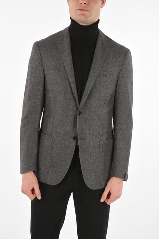 Virgin Wool Houndsthooth GATE Blazer