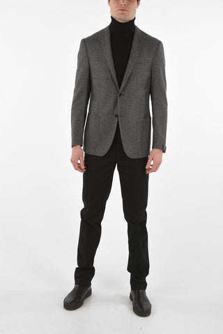 Virgin Wool Houndsthooth GATE Blazer