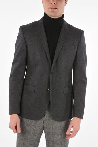 CC COLLECTION Virgin Wool RESET Single Breasted Blazer