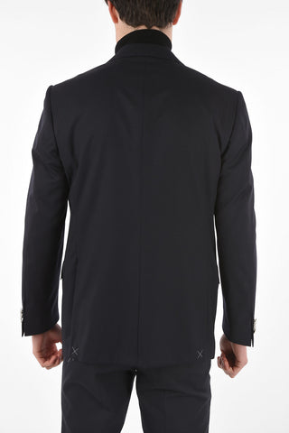 Virgin Wool Single Breasted LEADER Blazer