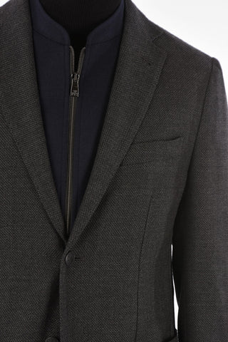 ID Wool IDENTITY Blazer with Detachable Lined