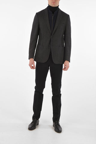 ID Wool IDENTITY Blazer with Detachable Lined
