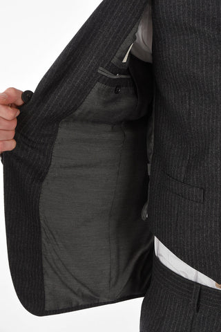 CC COLLECTION Pinstriped Suit RESET with Waistcoat