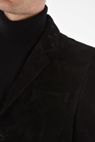 Suede 2 Button Jacket