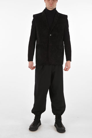 Suede 2 Button Jacket
