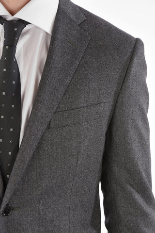 2-Piece ACADEMY Fil à Fil Virgin Wool Suit