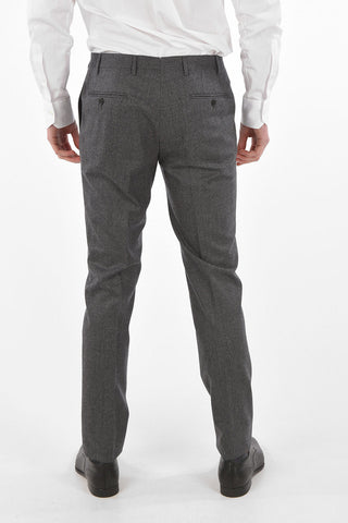 2-Piece ACADEMY Fil à Fil Virgin Wool Suit