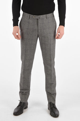 Virgin Wool Houndsthooth Pants