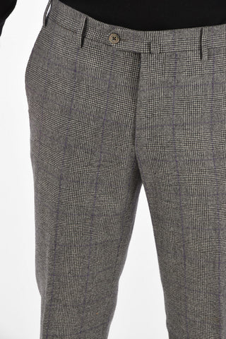 Virgin Wool Houndsthooth Pants