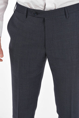 2-Piece ACADEMY Barleycorn Virgin Wool Suit
