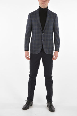 Blazer ACADEMY SOFT Tartan in Lana