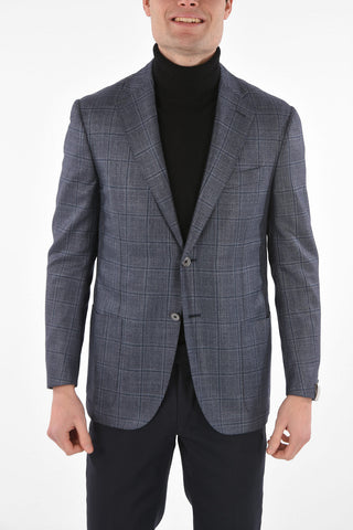 Blazer ACADEMY SOFT Tartan in Lana