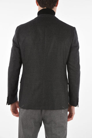 Virgin Wool Single Breasted GATE Blazer