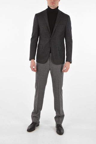 Virgin Wool Single Breasted GATE Blazer