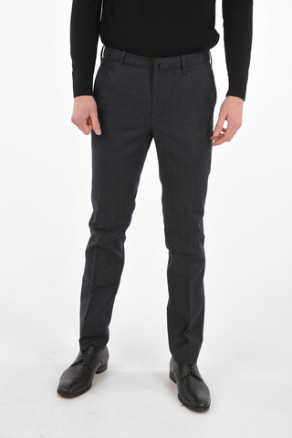 Cotton and Virgin Wool Pant