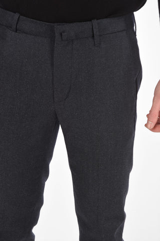 Cotton and Virgin Wool Pant