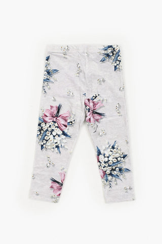 Floral Chenille Leggings