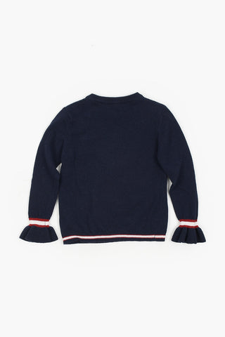 Wool Embroidered Sweater