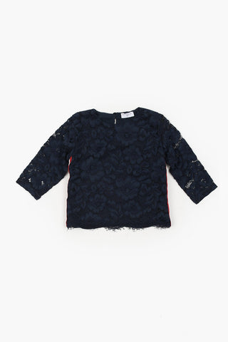 Maglia con Ricami Floreali