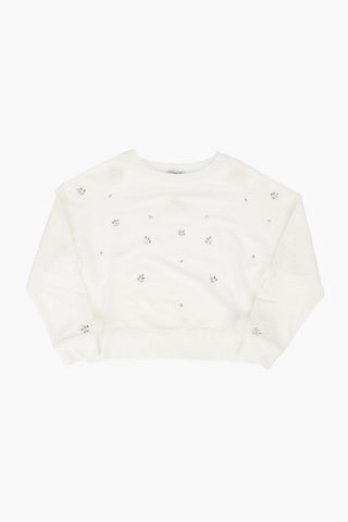 Sweatshirt with Strass