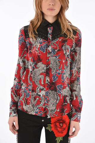 BLACK GOLD silk COMESTE shirt