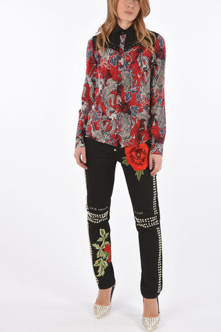 BLACK GOLD silk COMESTE shirt