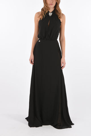 COUTURE bare back floor lenght halterneck FRANCOISE LULLABY dress