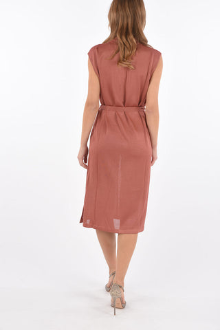 Knit Shirtdress with Belt