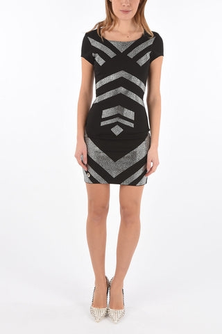 COUTURE vestito attillato VILENA con strass
