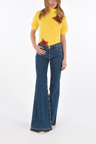 stretch denim POSITANO CLARA BRYANT bootcut jeans