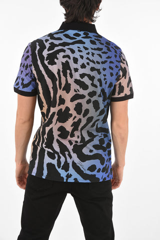 Multicolor Animal Printed Polo
