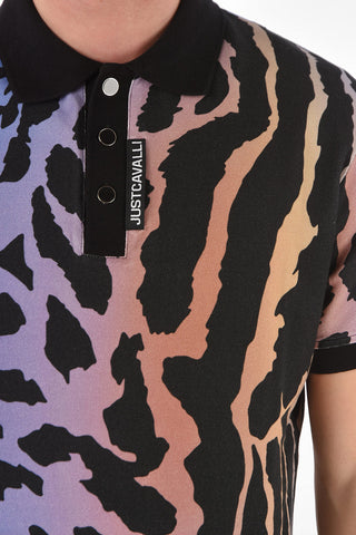 Multicolor Animal Printed Polo