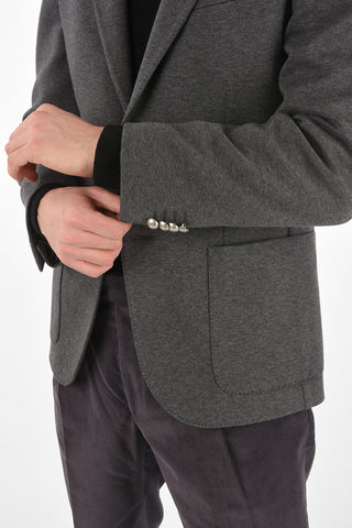 CC COLLECTION Blazer RESET in Jersey con Tasche a Toppa