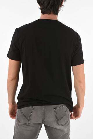 T-Shirt Girocollo con Stampa TIGER