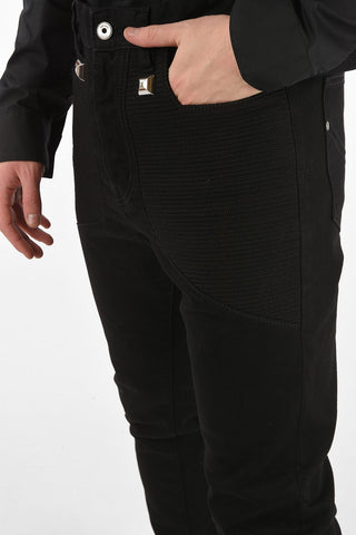 Pantaloni 5 Tasche BIKER in Denim Stretch